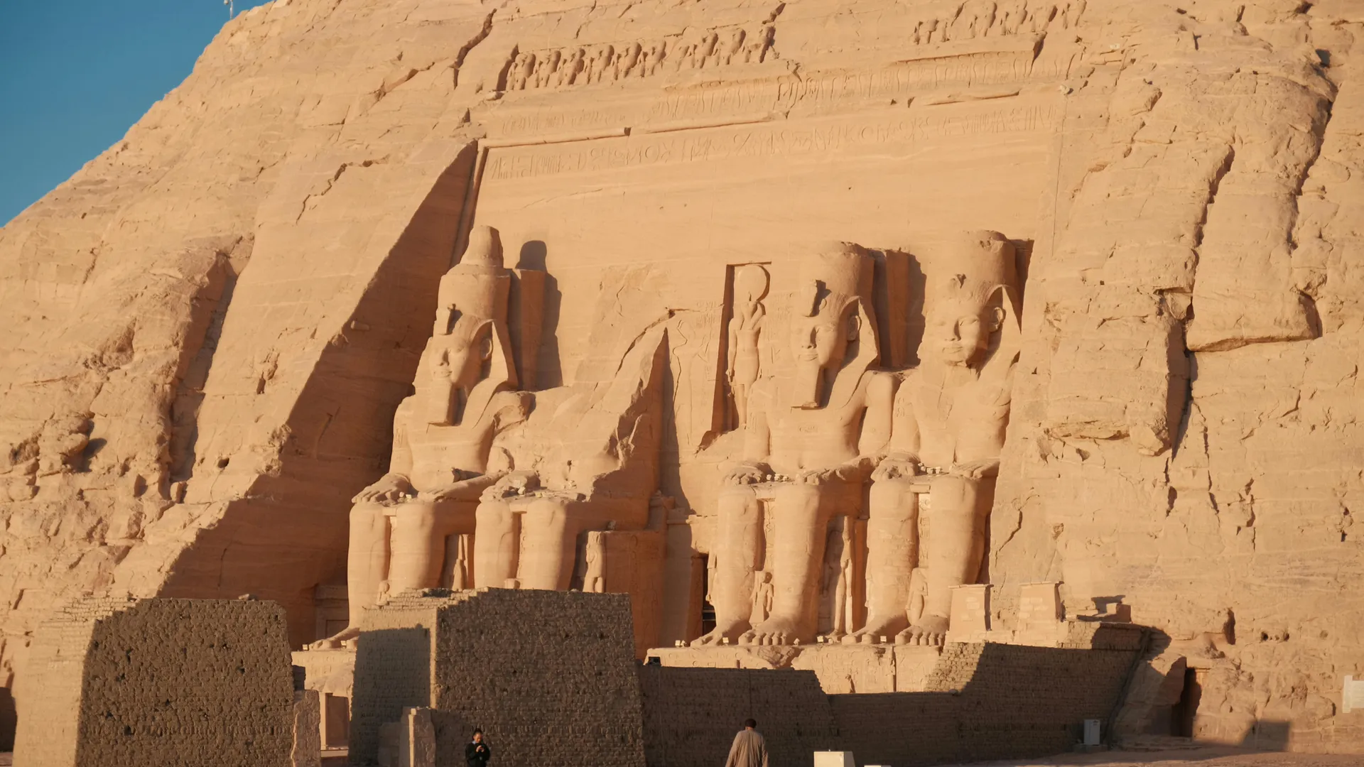 Der große Tempel von Abu Simbel