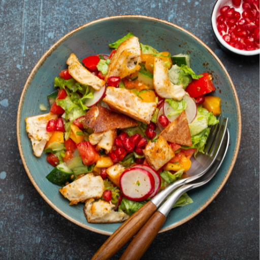 Fattoush - Kulinarische Spezialität