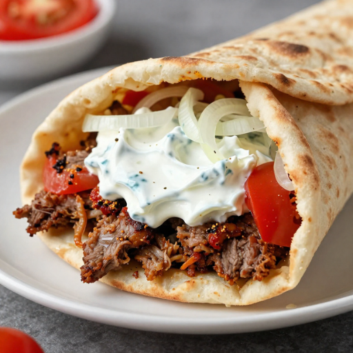 Gyros Pita - Kulinarische Spezialität
