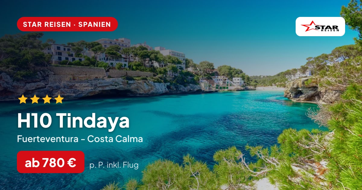 H10 Tindaya – Fuerteventura - Costa Calma ab 780 € p. P.